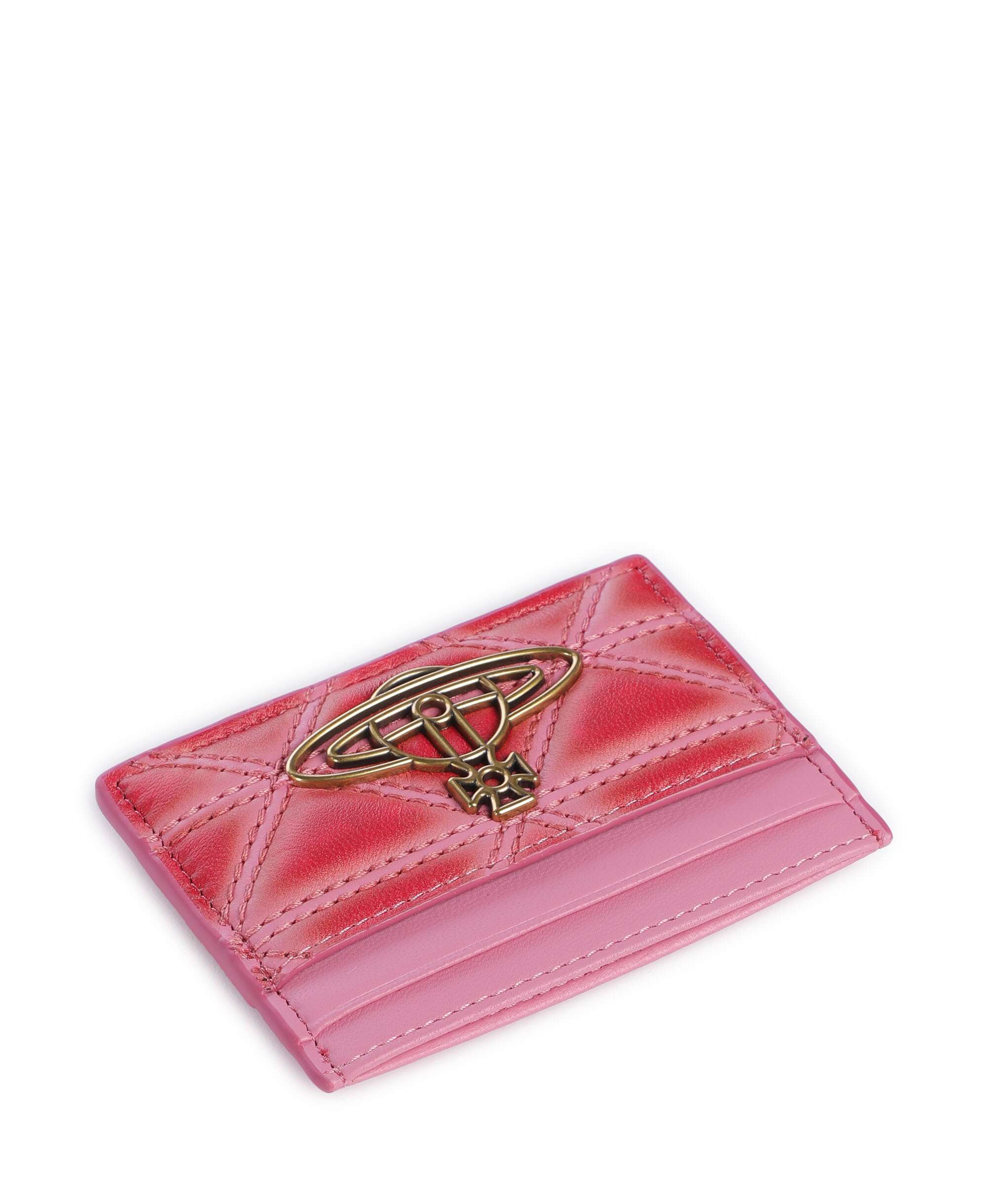 Vivienne Westwood Quilted Nappa Print Etui na karty kredytowe pink/red - Image 3