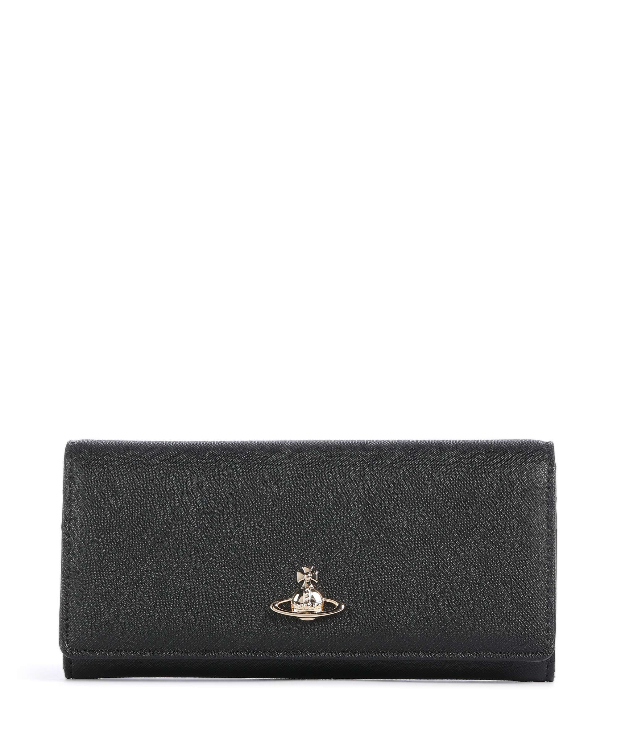Vivienne Westwood Saffiano Classic Portfel black