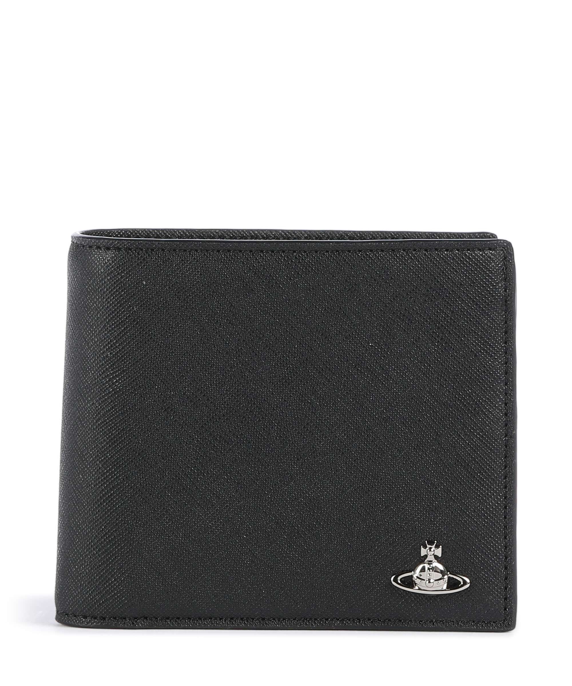 Vivienne Westwood Saffiano Plain Portfel black