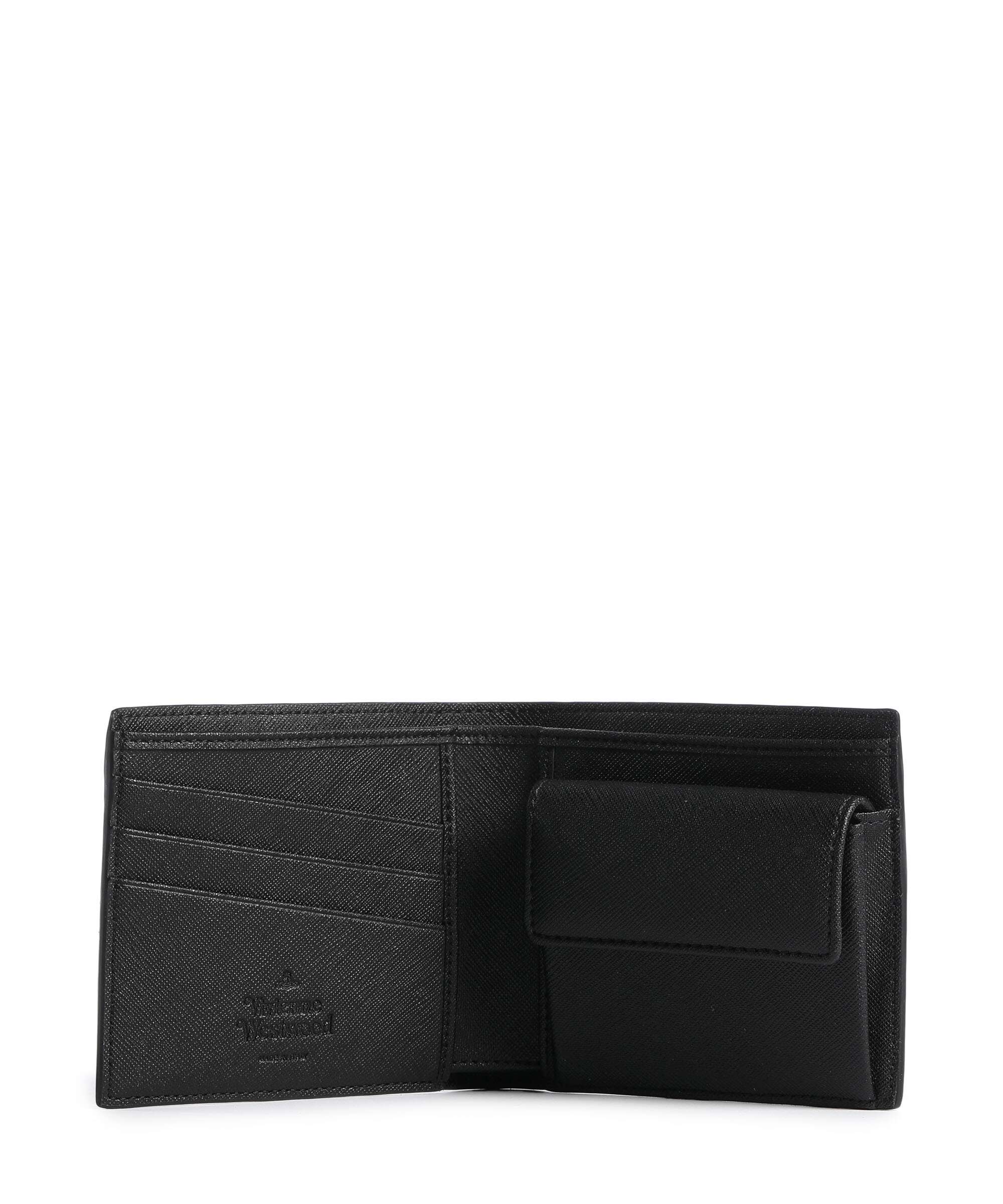 Vivienne Westwood Saffiano Plain Portfel black - Image 2