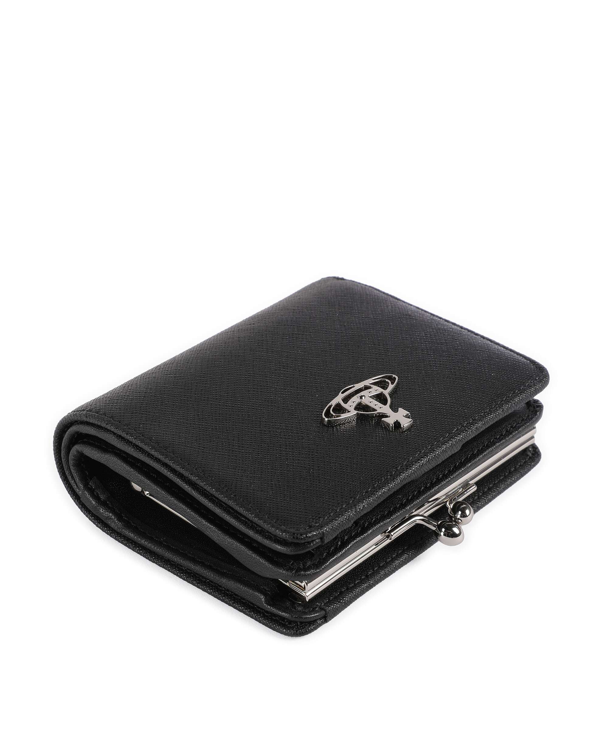 Vivienne Westwood Saffiano Portfel black - Image 4