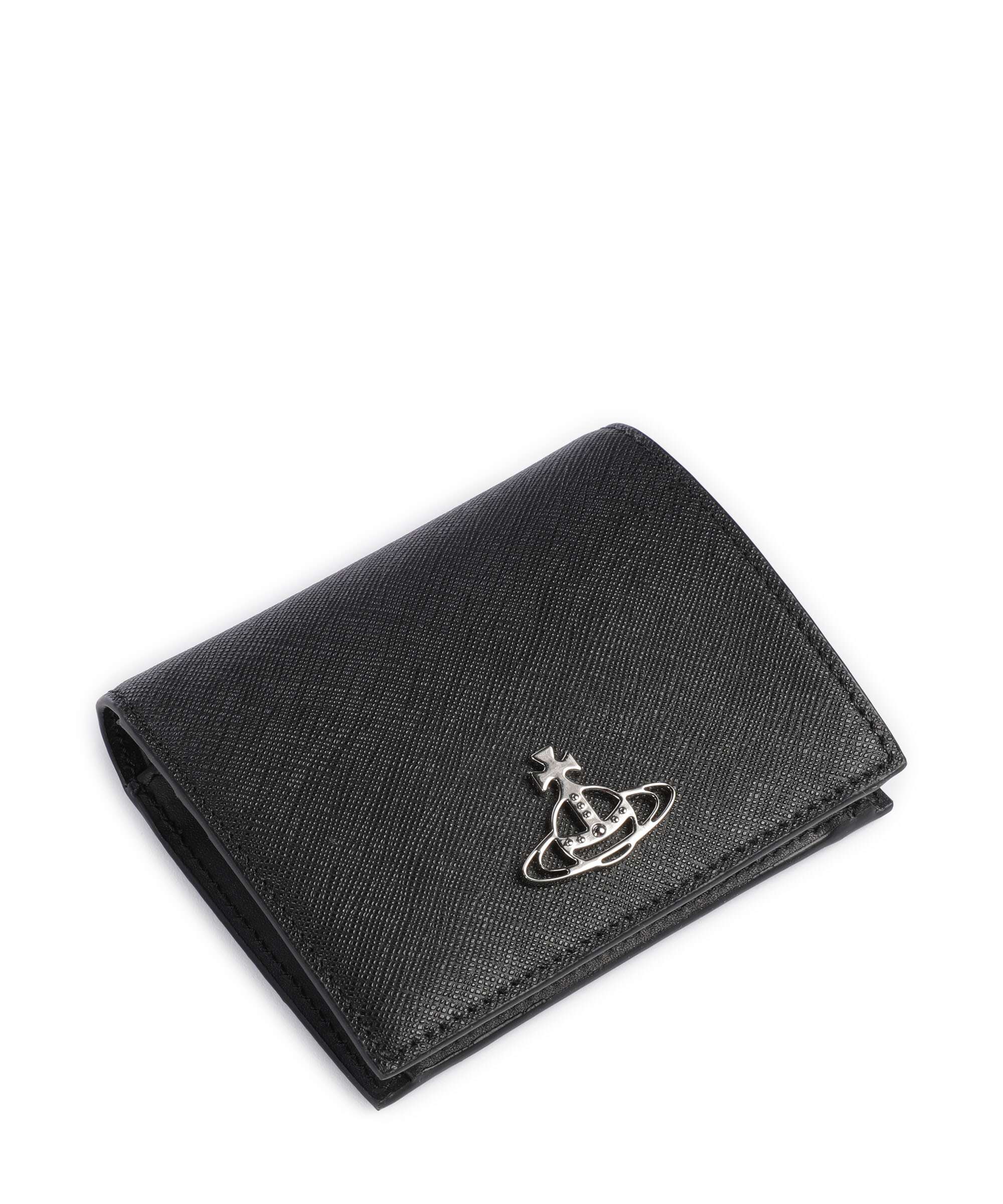 Vivienne Westwood Saffiano Portfel black - Image 4