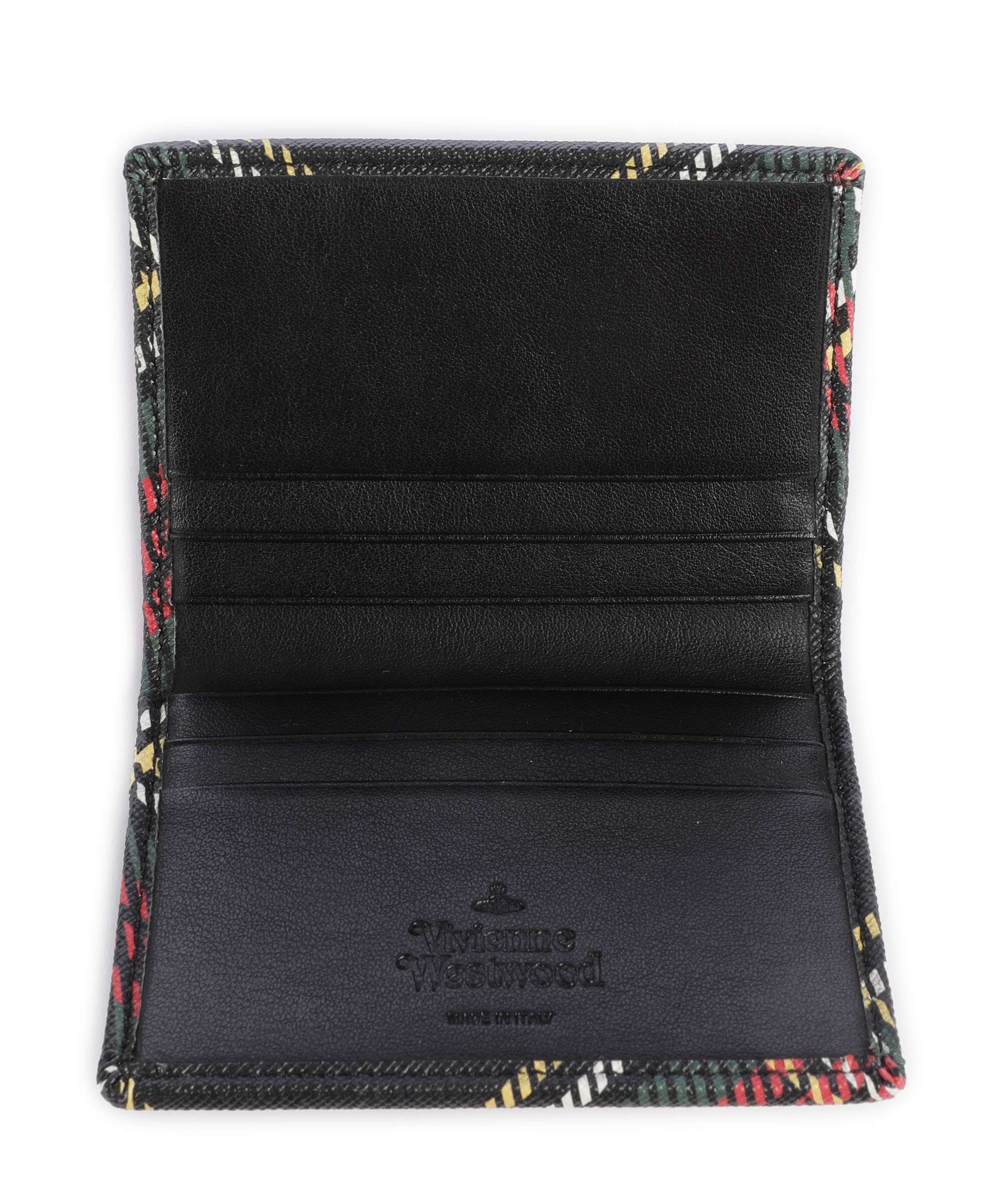 Vivienne Westwood Saffiano Printed Etui na karty kredytowe chelsea tartan - Image 4