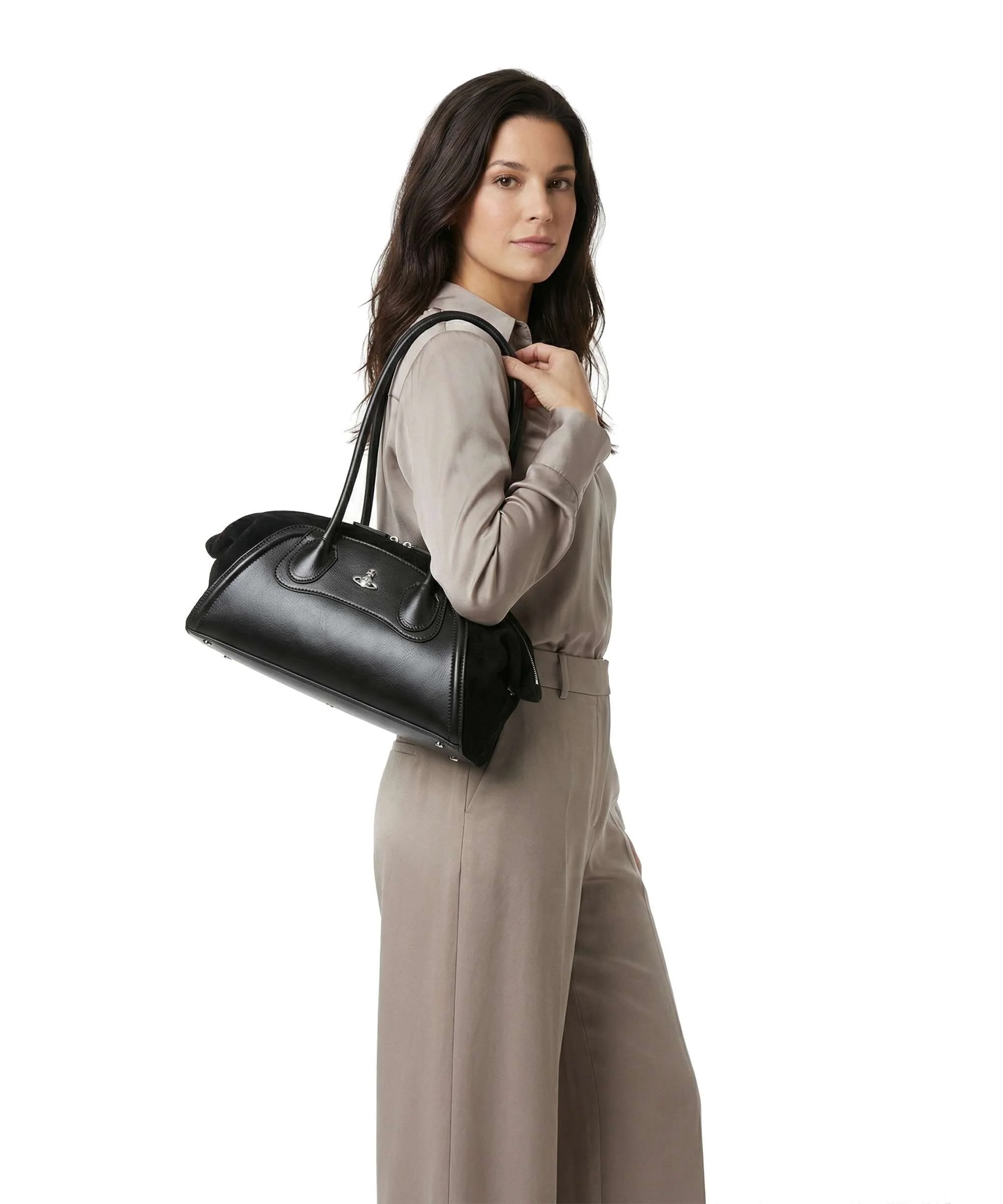 Vivienne Westwood Shirley Small Torba na ramię black - Image 3