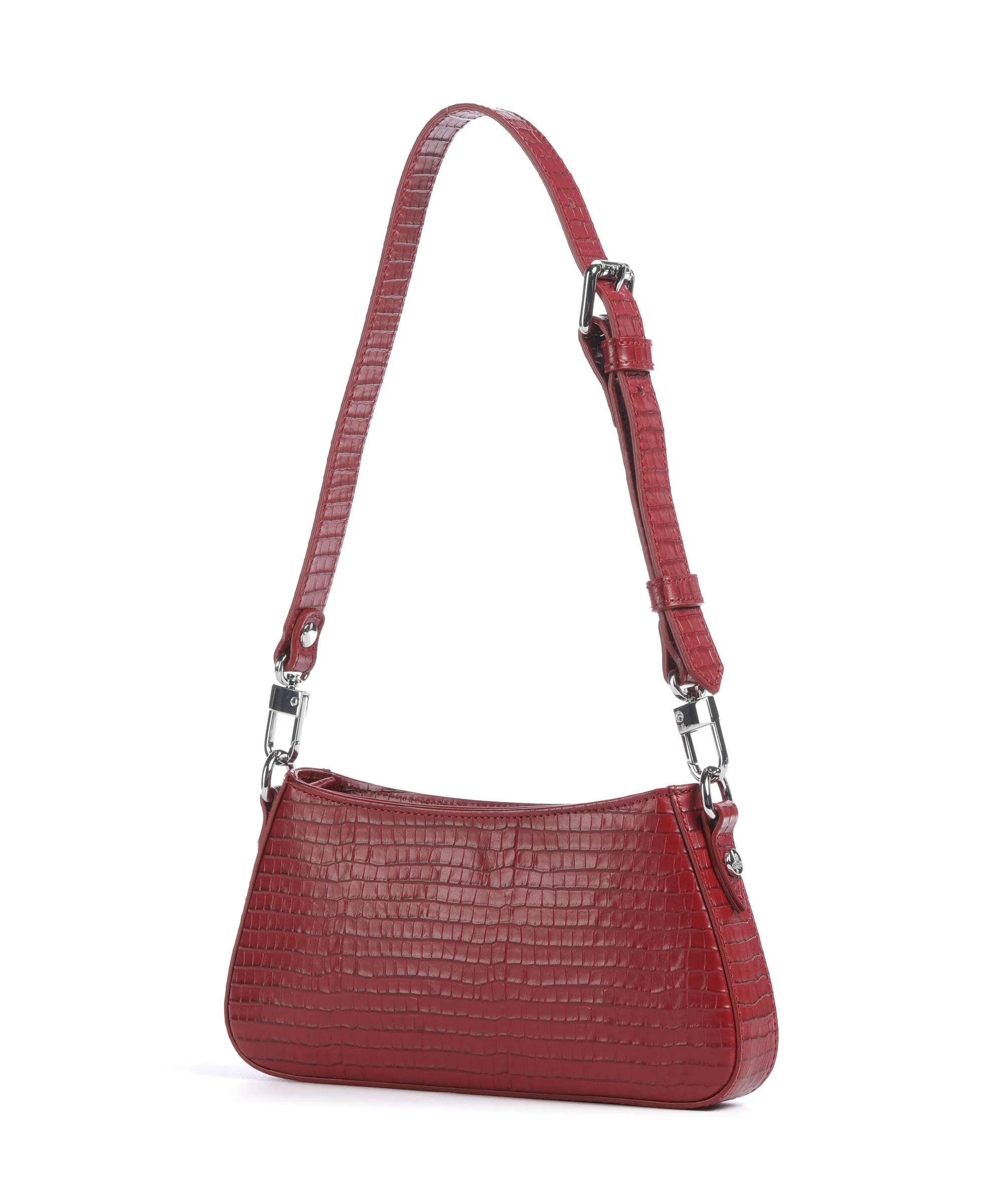 Vivienne Westwood Tasha Embossed Croc Mini Torba na ramię red - Image 2