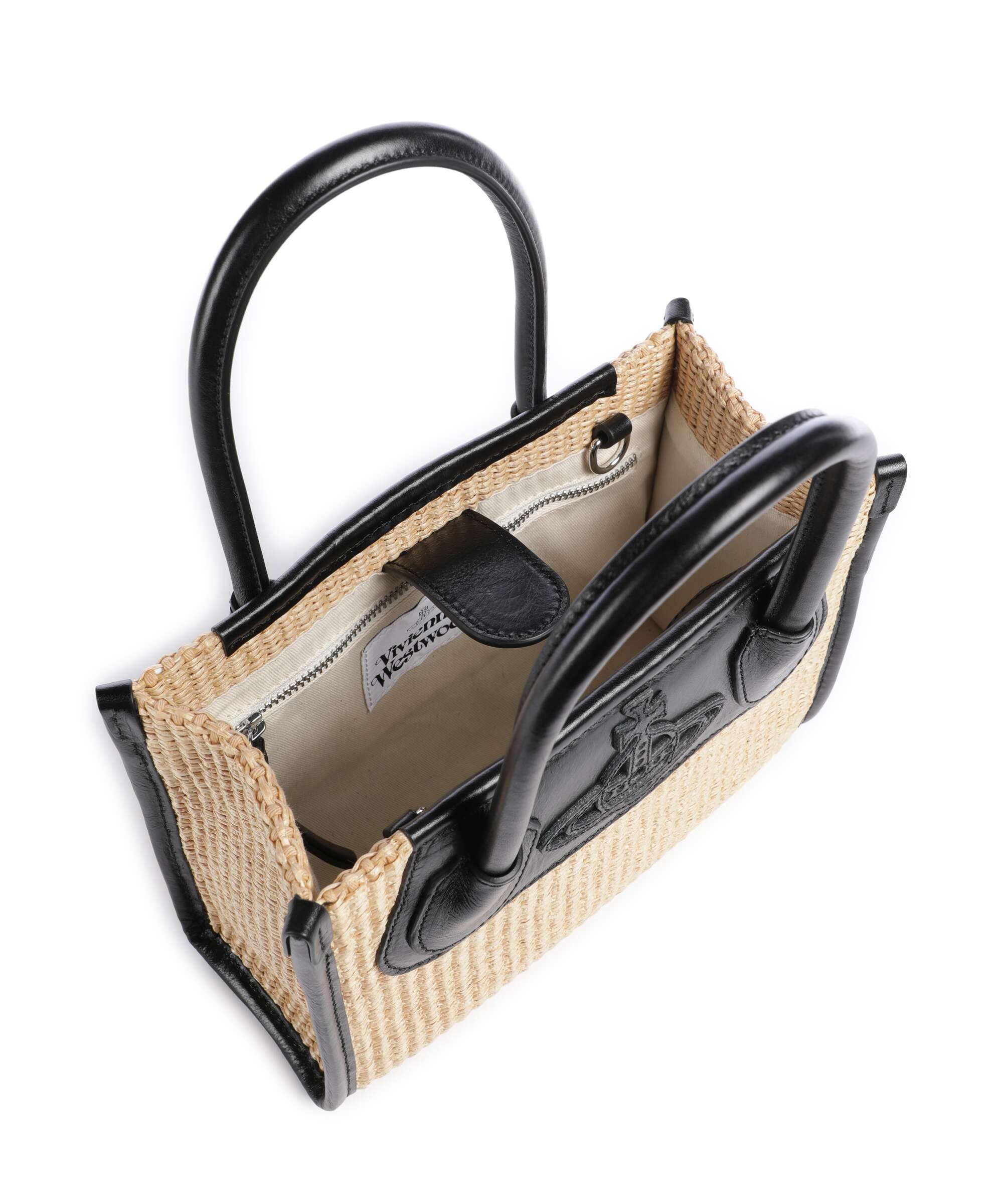 Vivienne Westwood Troy Small Torebka natural - Image 6