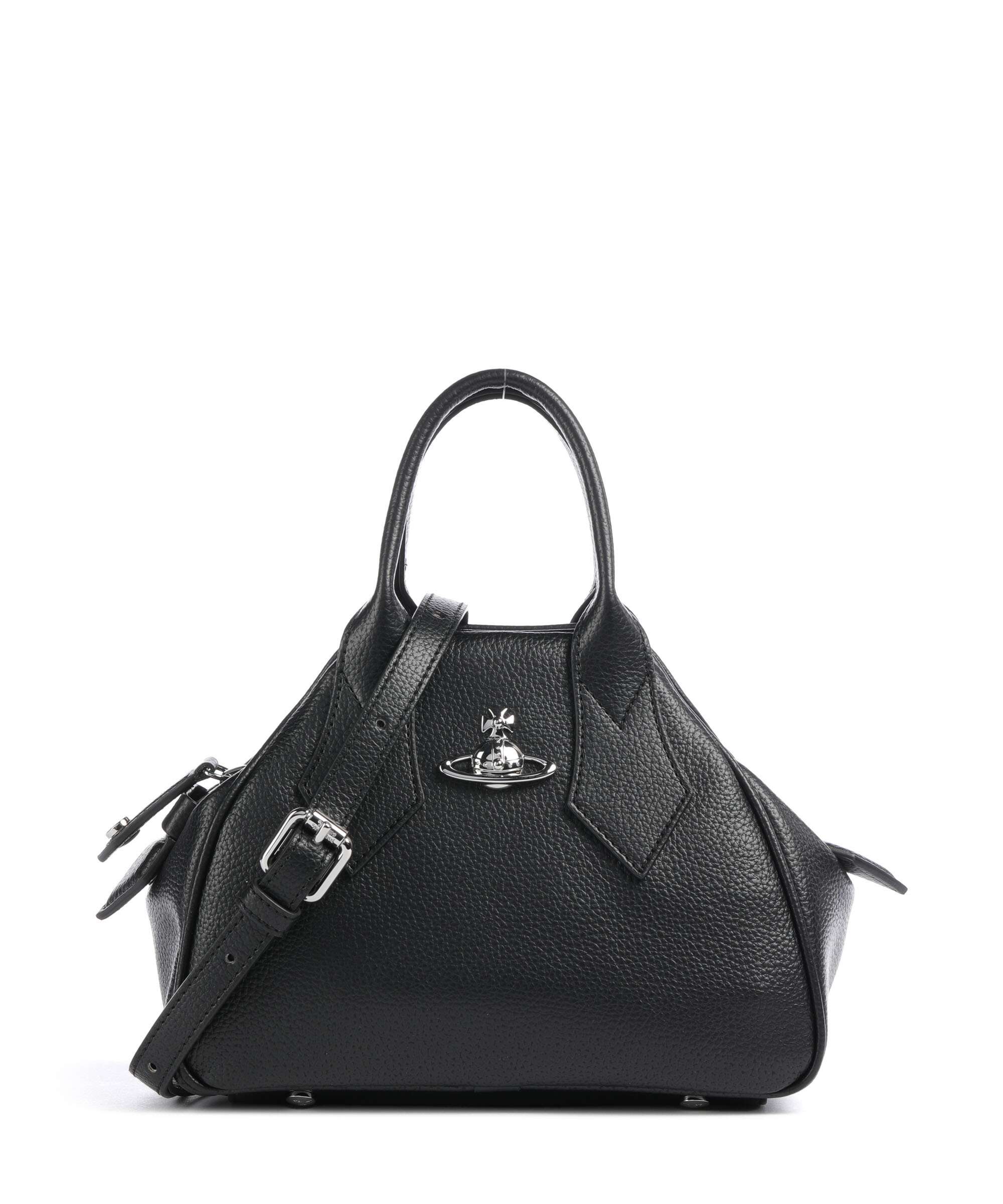 Vivienne Westwood Yasmine Grain Small Torebka black