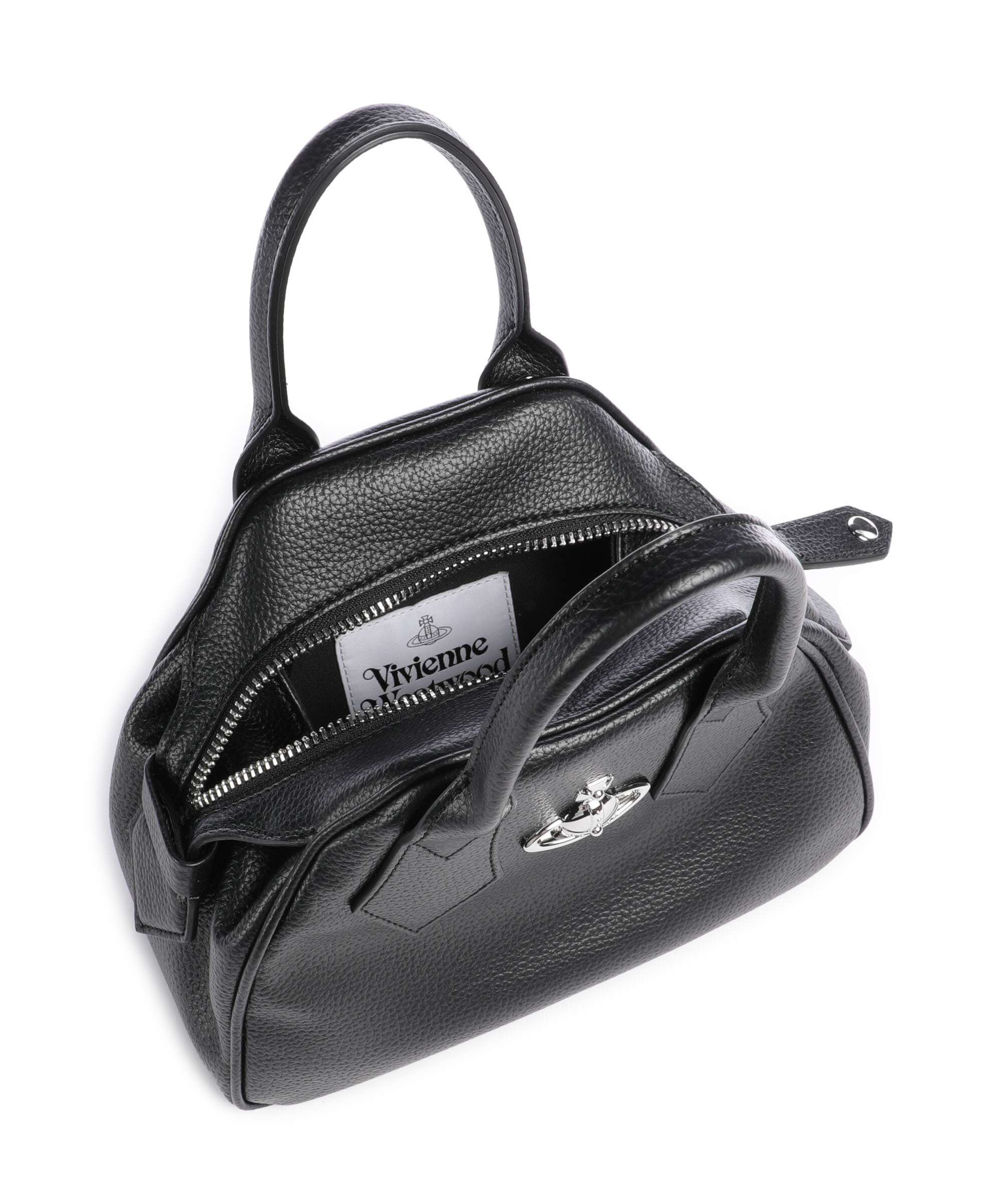 Vivienne Westwood Yasmine Grain Small Torebka black - Image 6