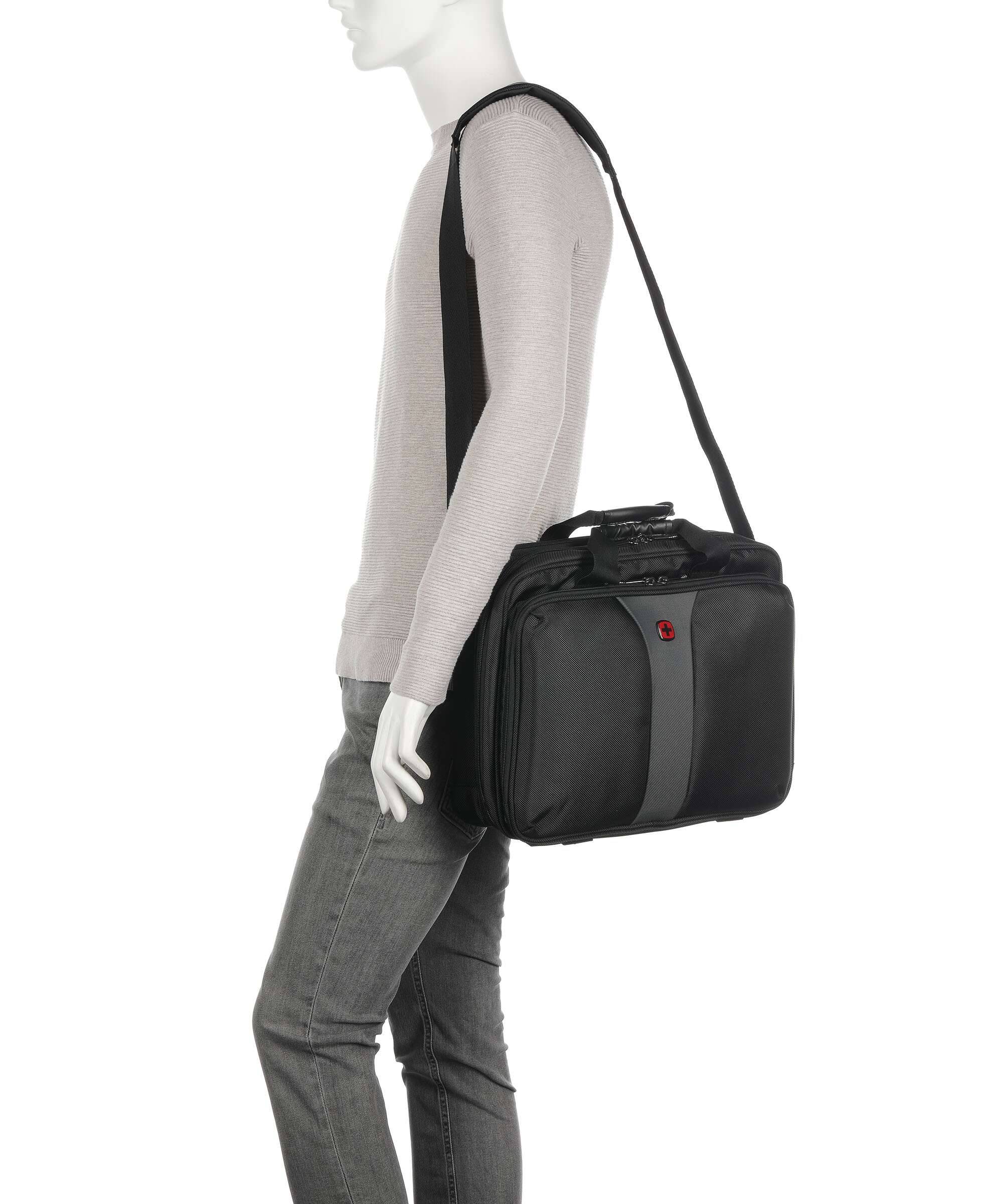Wenger Icons Legacy Aktówka black grey - Image 3