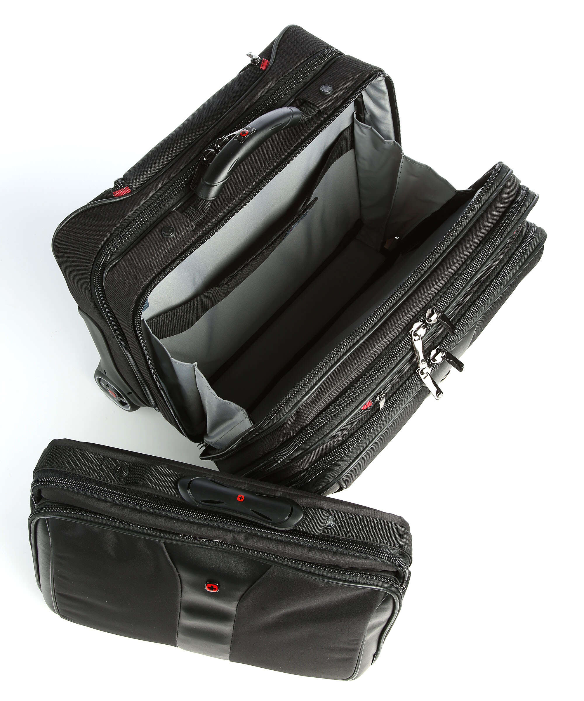 Wenger Patriot Aktówka na kołach black - Image 6