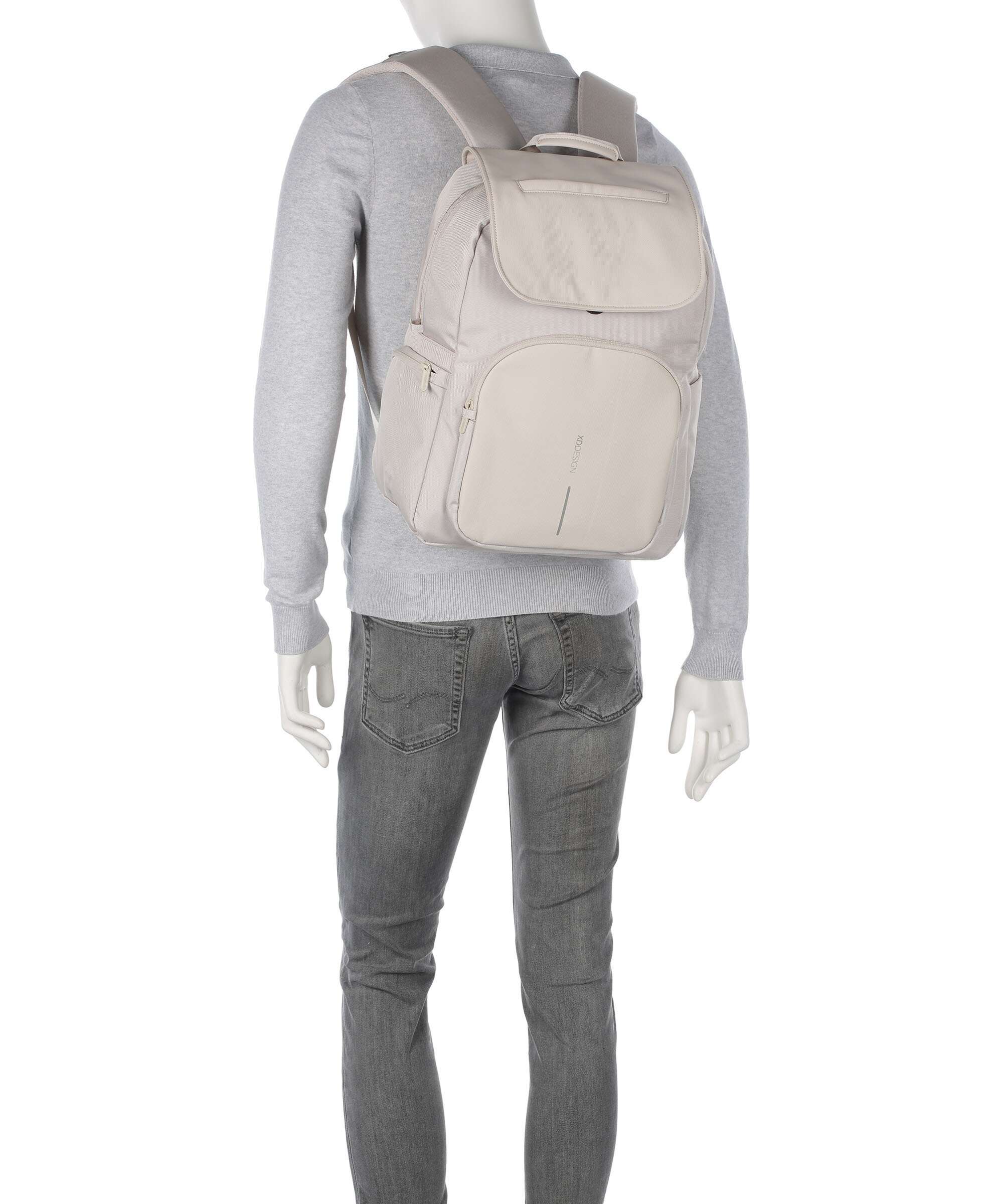 XD Design Bobby Soft Daily Plecak light grey - Image 4