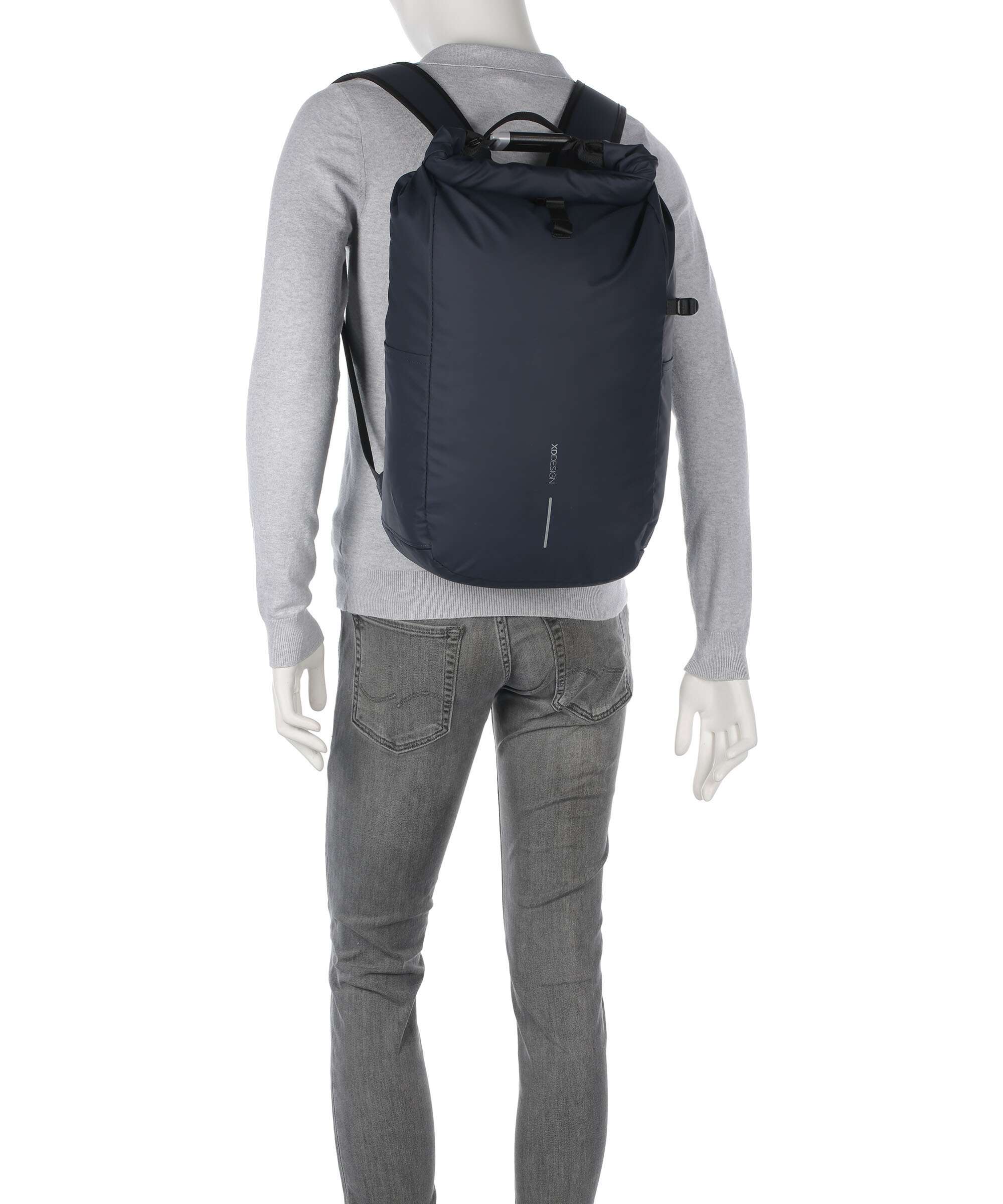 XD Design Urban Plecak z rolowanym zamknięciem navy - Image 4