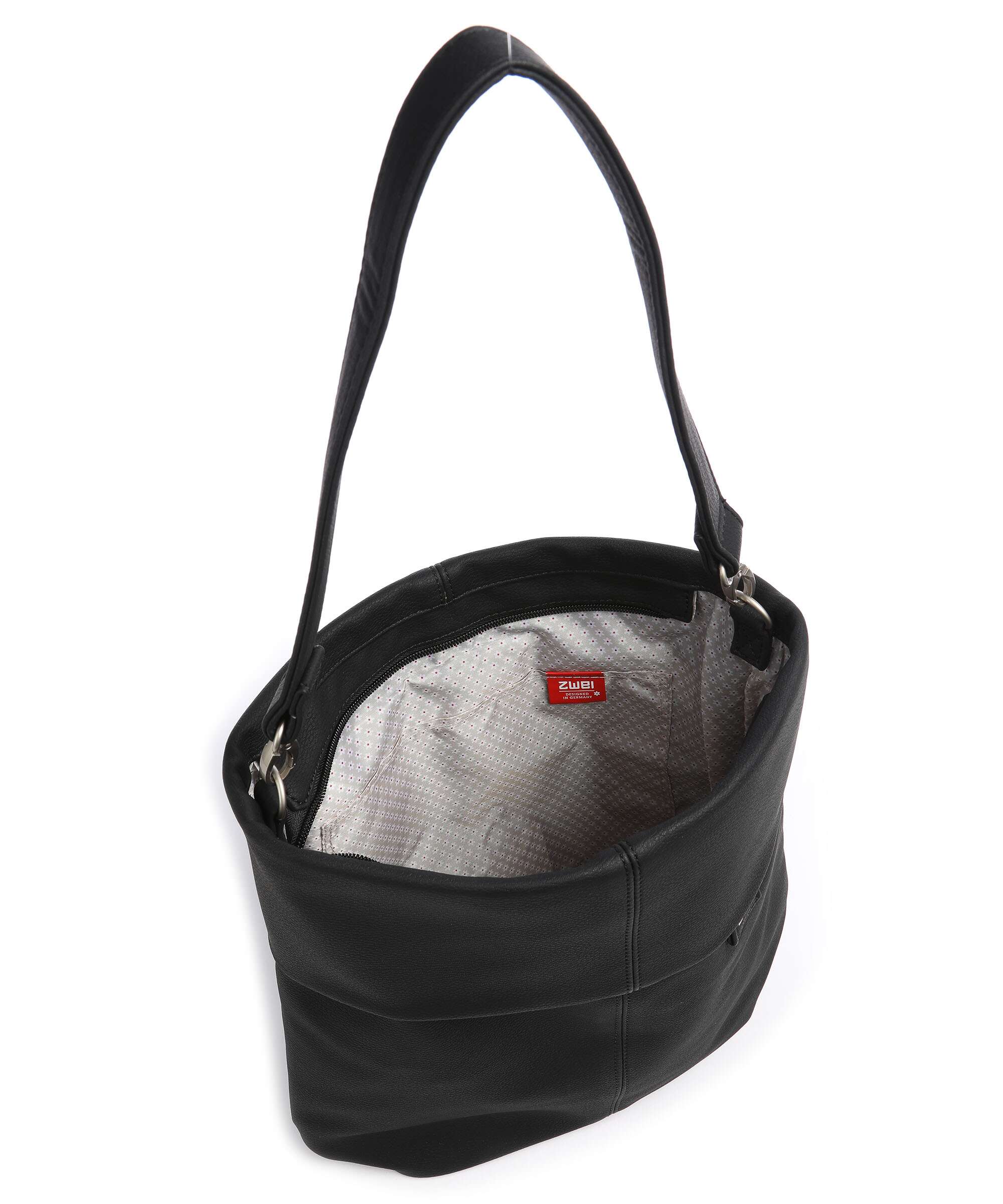 Zwei Mademoiselle.M M12 Torebka worek nubuk black - Image 5