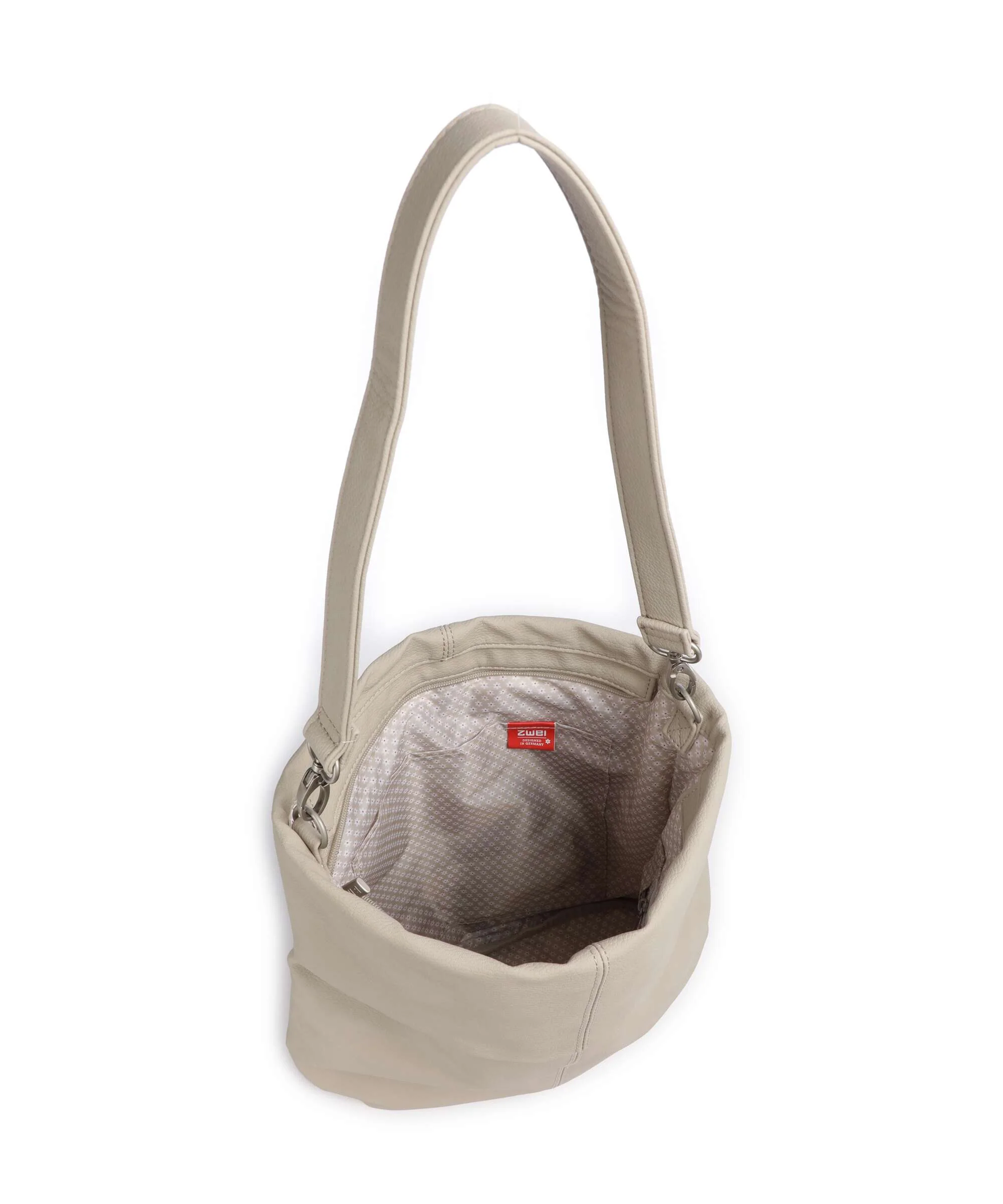 Zwei Mademoiselle.M M12 Torebka worek nubuk linen - Image 6