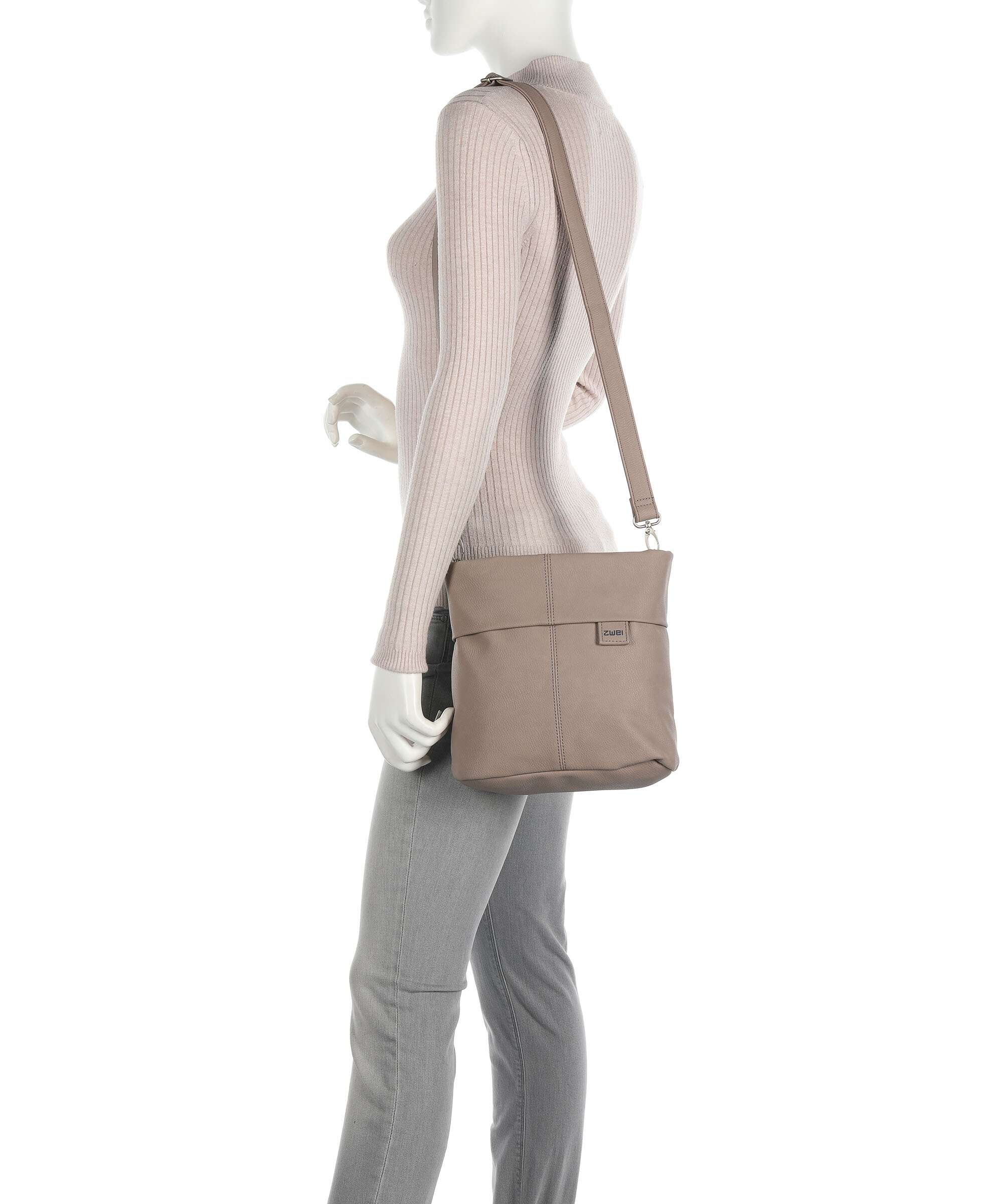 Zwei Mademoiselle.M M8 Torba na ramię cappuccino - Image 3