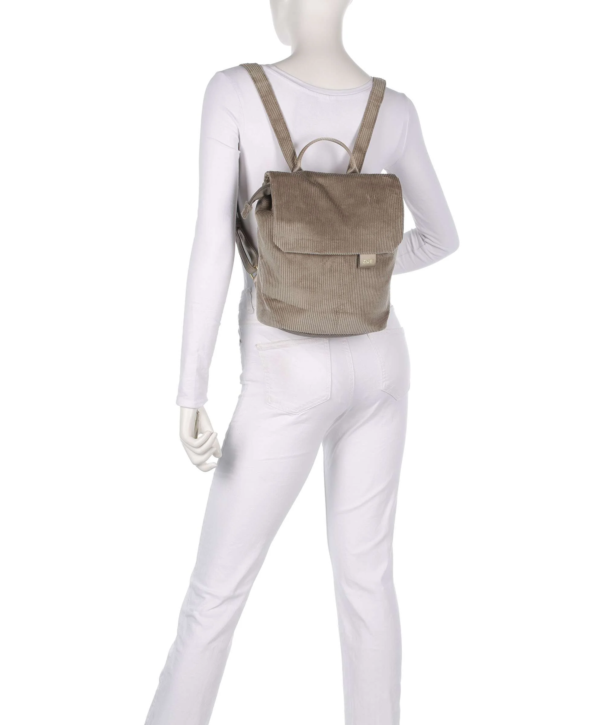 Zwei Mademoiselle.M MR8 Plecak cord mocca - Image 3